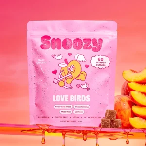 Snoozy Gummies Intimacy Botanical – Peach