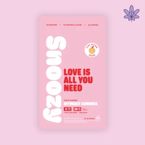 Snoozy Gummies Intimacy THC Infused – Peach
